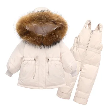 Új, kiváló minőségű téli kabát plüss szigetelés baba, kisgyermek rövid kabát a fiúk, a lányok